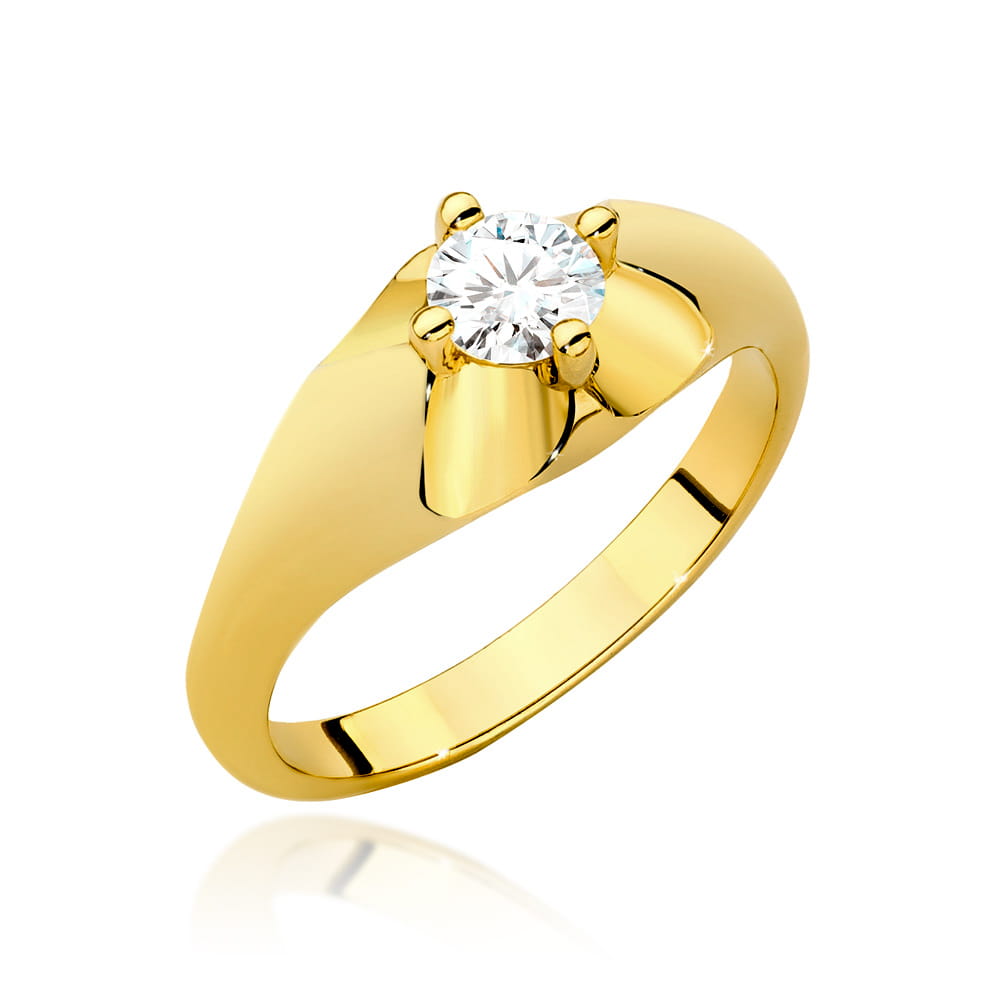 Pierścionek W545 Diament 0