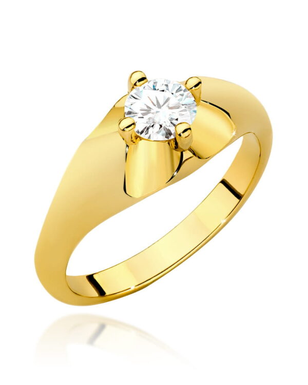 Pierścionek W545 Diament 0