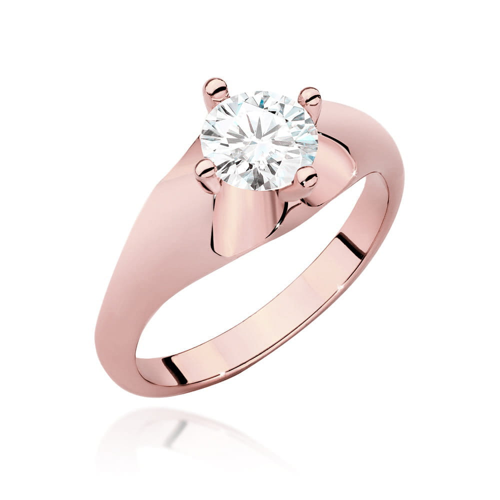 Pierścionek W545 Diament 0