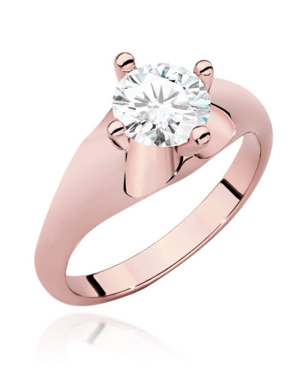 Pierścionek W545 Diament 1