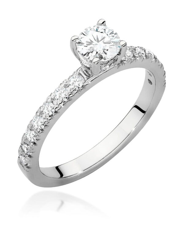 Pierścionek W546 Diament 0