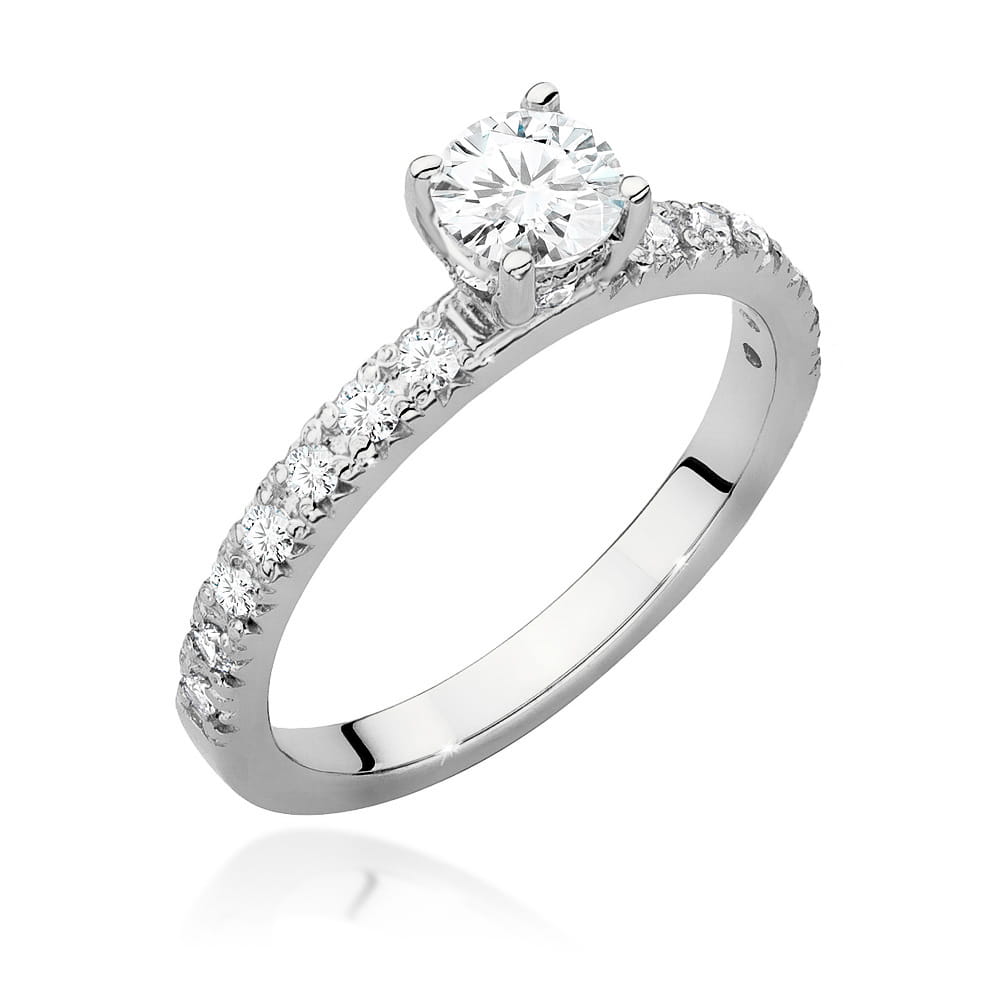 Pierścionek W546 Diament 0
