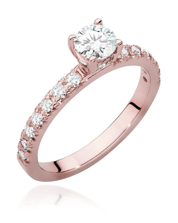 Pierścionek W546 Diament 0