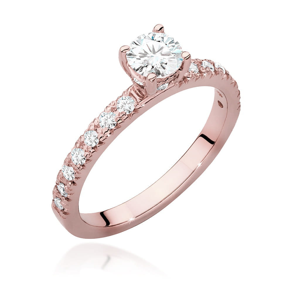 Pierścionek W546 Diament 0