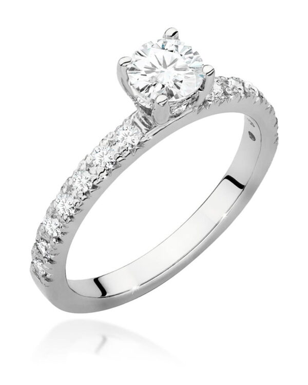 Pierścionek W546 Diament 0