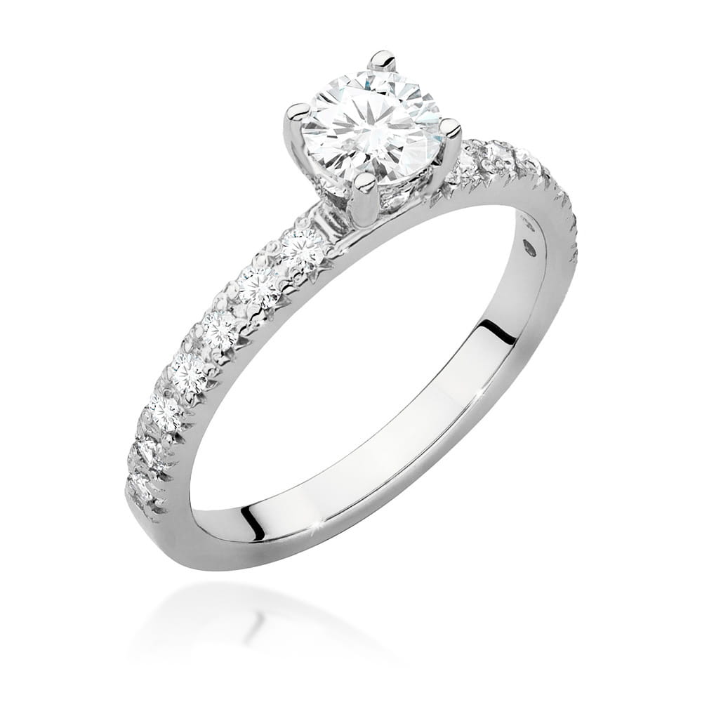 Pierścionek W546 Diament 0