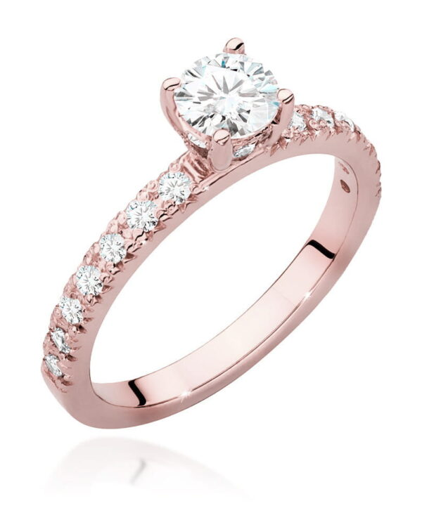 Pierścionek W546 Diament 0