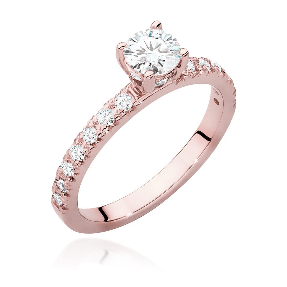 Pierścionek W546 Diament 0