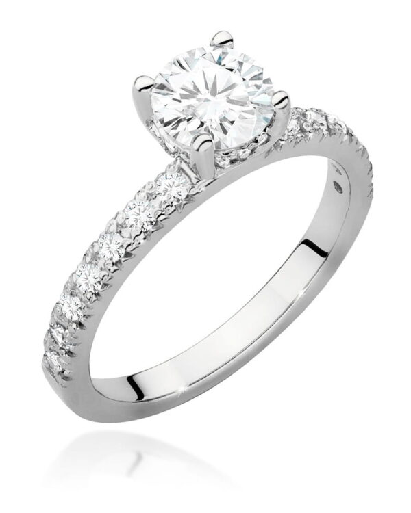 Pierścionek W546 Diament 0