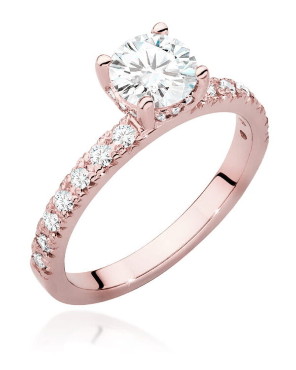 Pierścionek W546 Diament 0