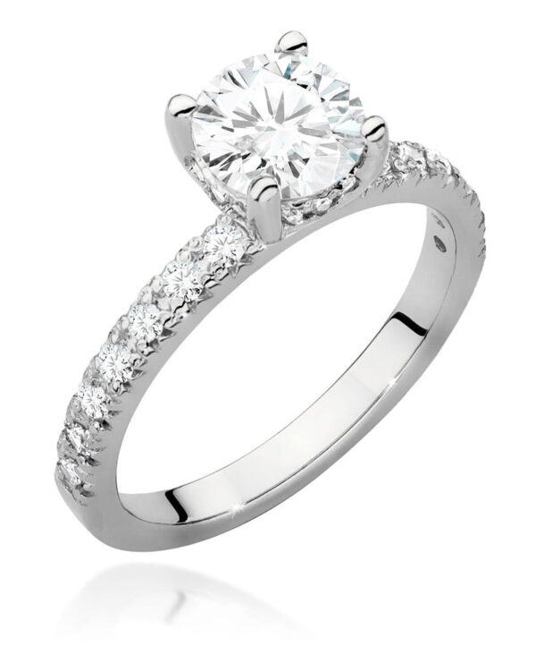 Pierścionek W546 Diament 1