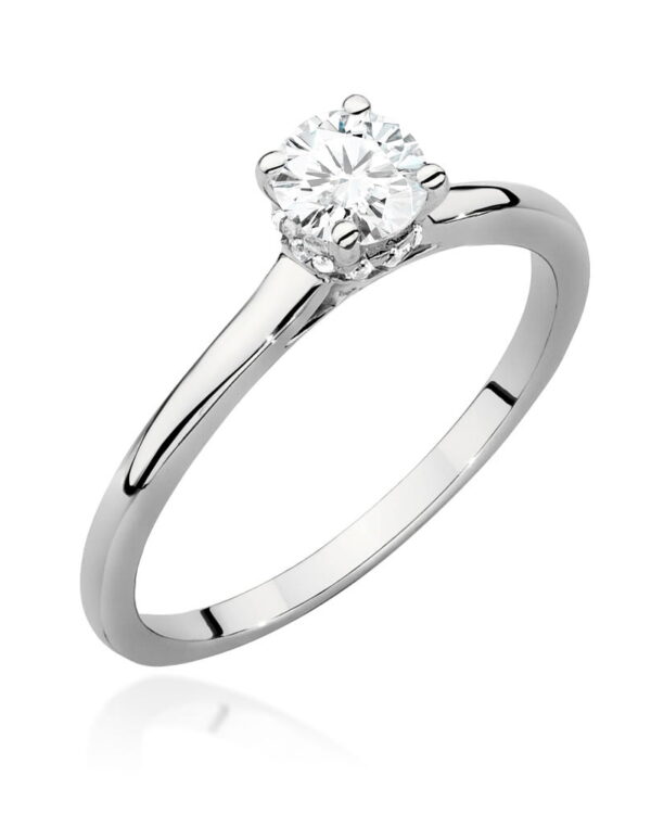 Pierścionek W547 Diament 0