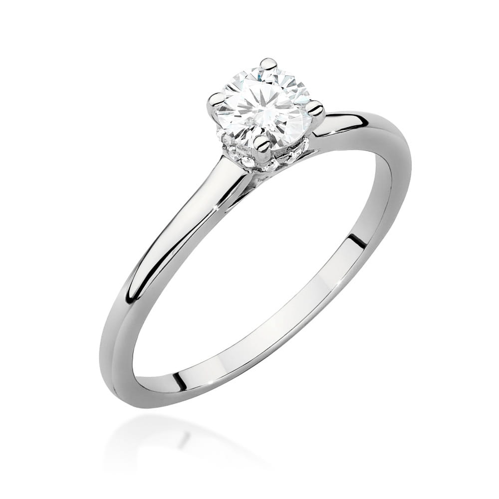 Pierścionek W547 Diament 0