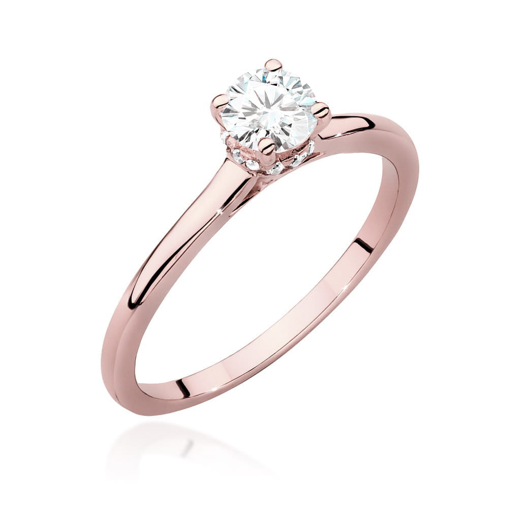 Pierścionek W547 Diament 0