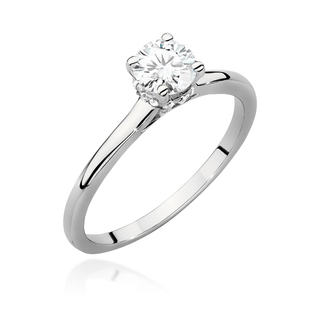 Pierścionek W547 Diament 0