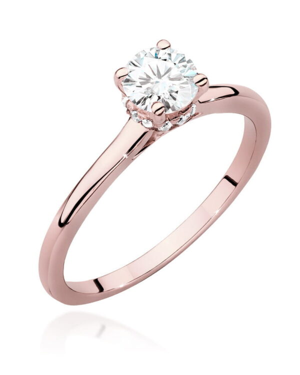 Pierścionek W547 Diament 0