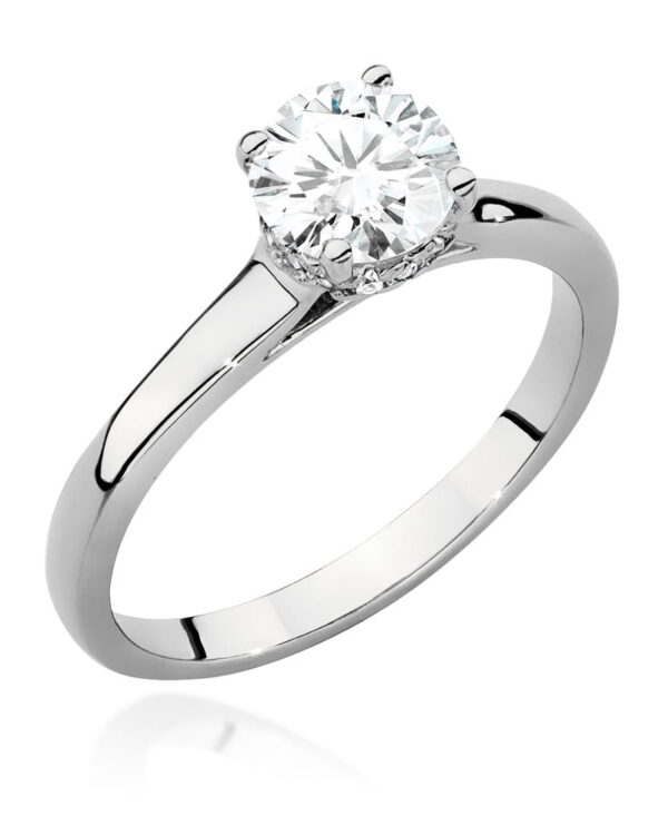 Pierścionek W547 Diament 0