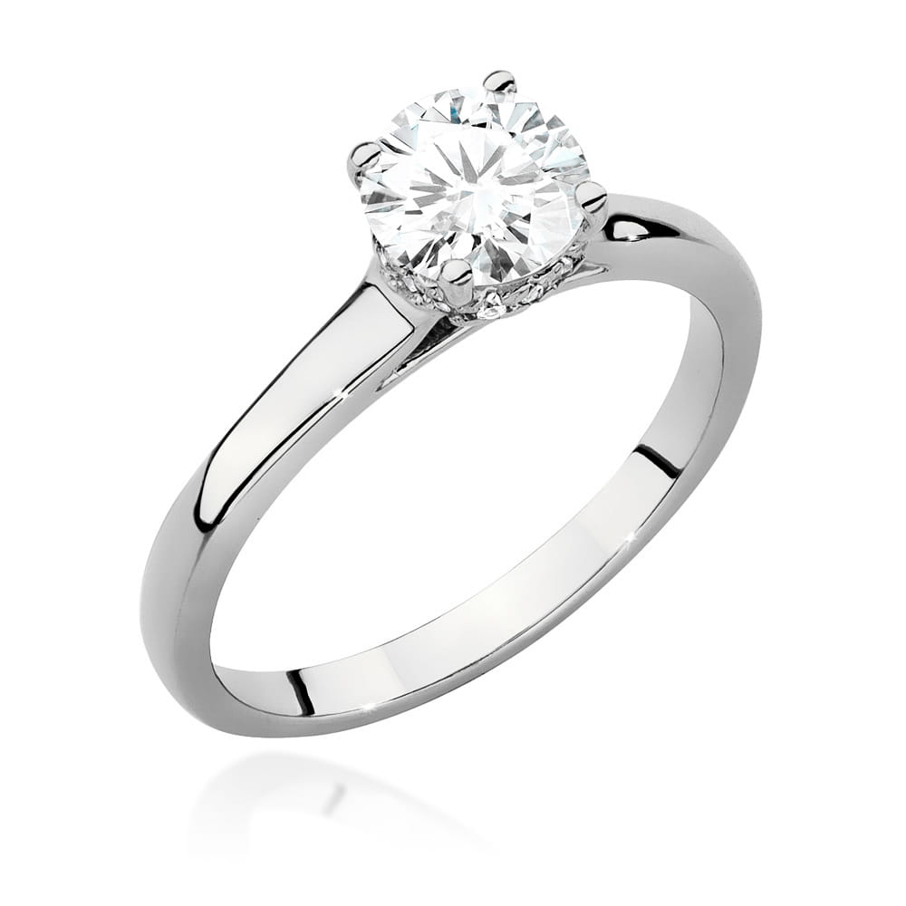 Pierścionek W547 Diament 0