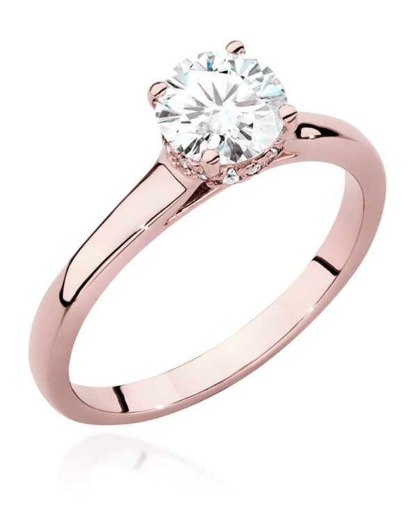 Pierścionek W547 Diament 0