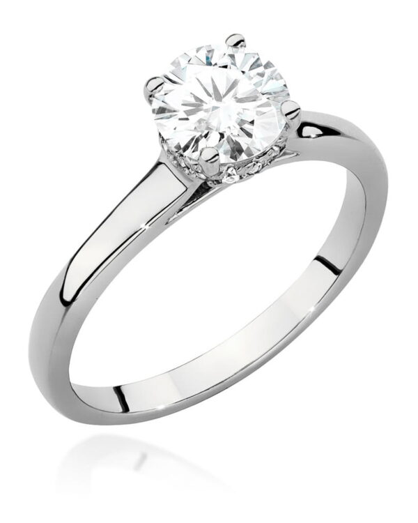 Pierścionek W547 Diament 1