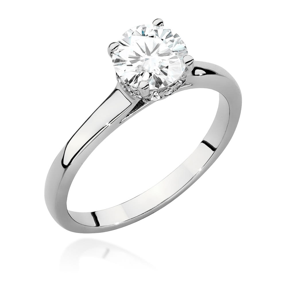 Pierścionek W547 Diament 1