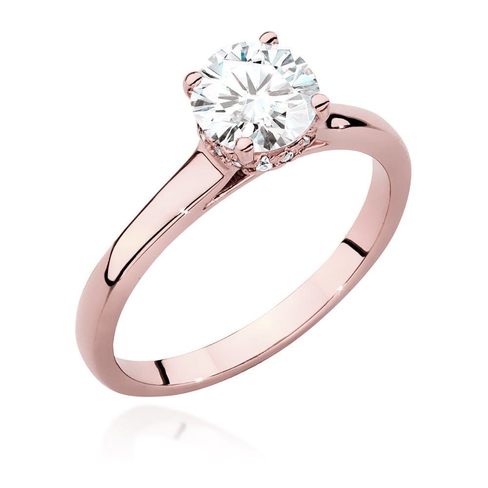 Pierścionek W547 Diament 1