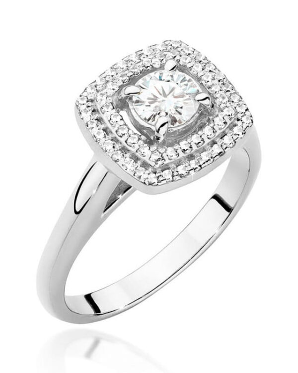 Pierścionek W548 Diament 0