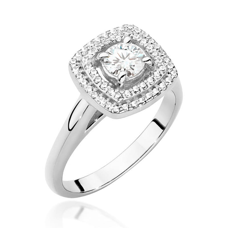 Pierścionek W548 Diament 0