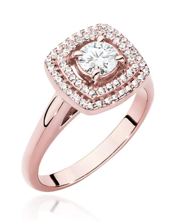 Pierścionek W548 Diament 0