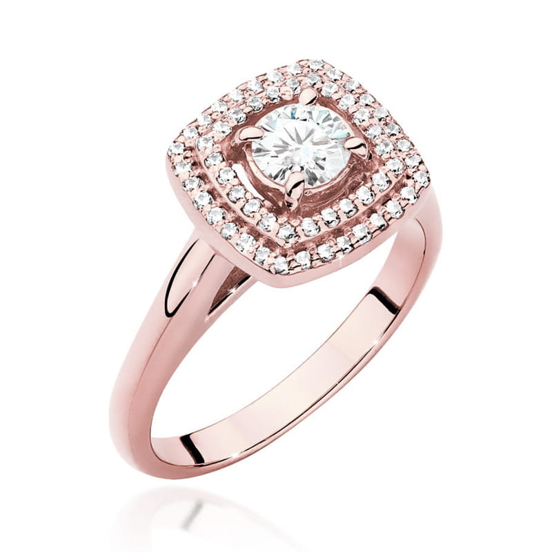 Pierścionek W548 Diament 0
