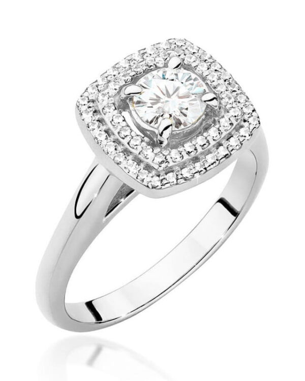Pierścionek W548 Diament 0