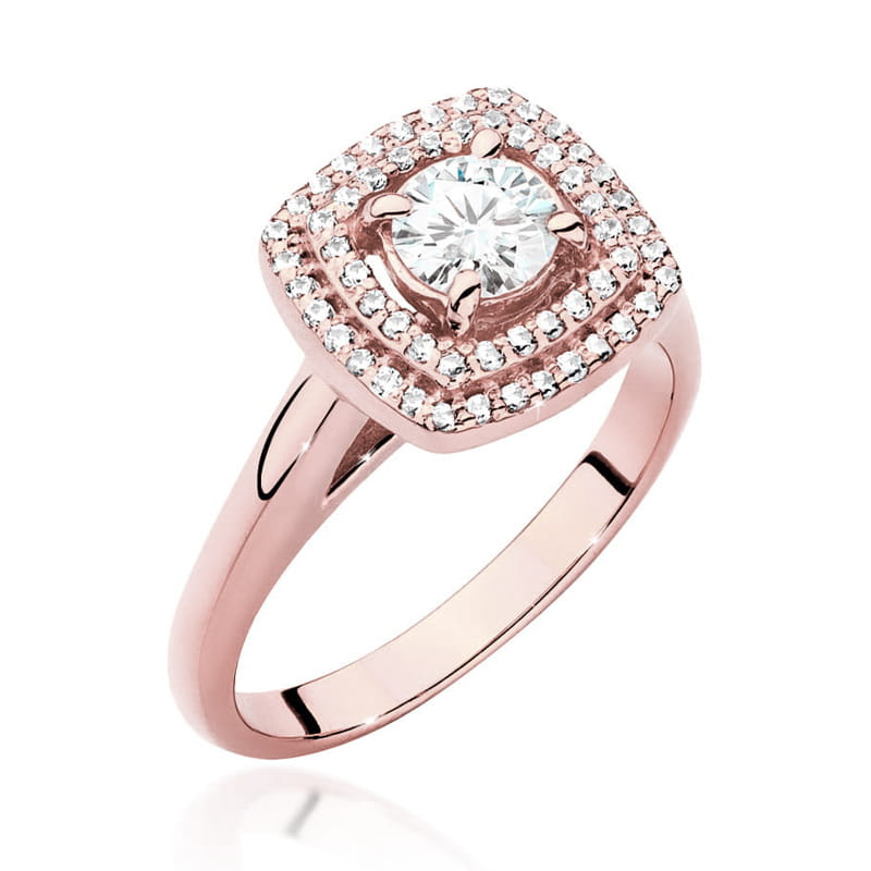 Pierścionek W548 Diament 0