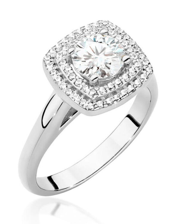 Pierścionek W548 Diament 0