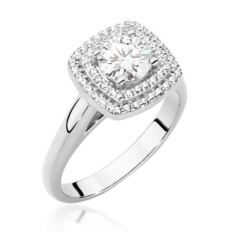 Pierścionek W548 Diament 0