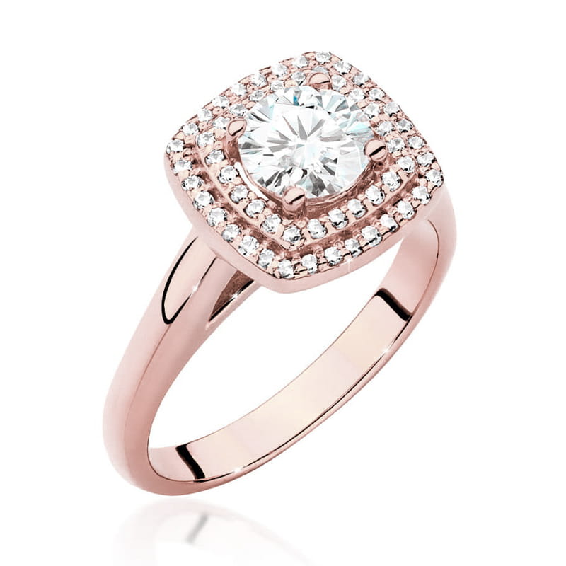 Pierścionek W548 Diament 0