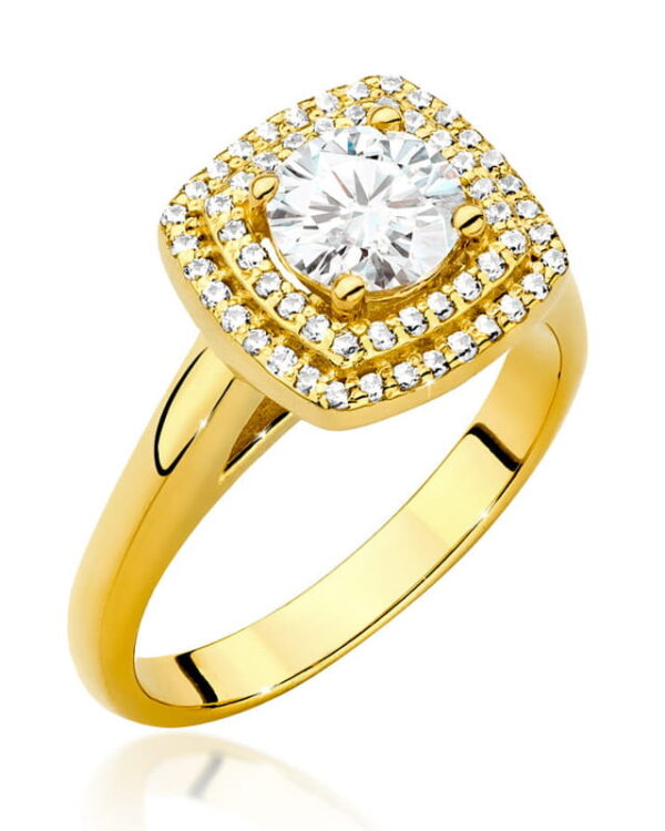 Pierścionek W548 Diament 0