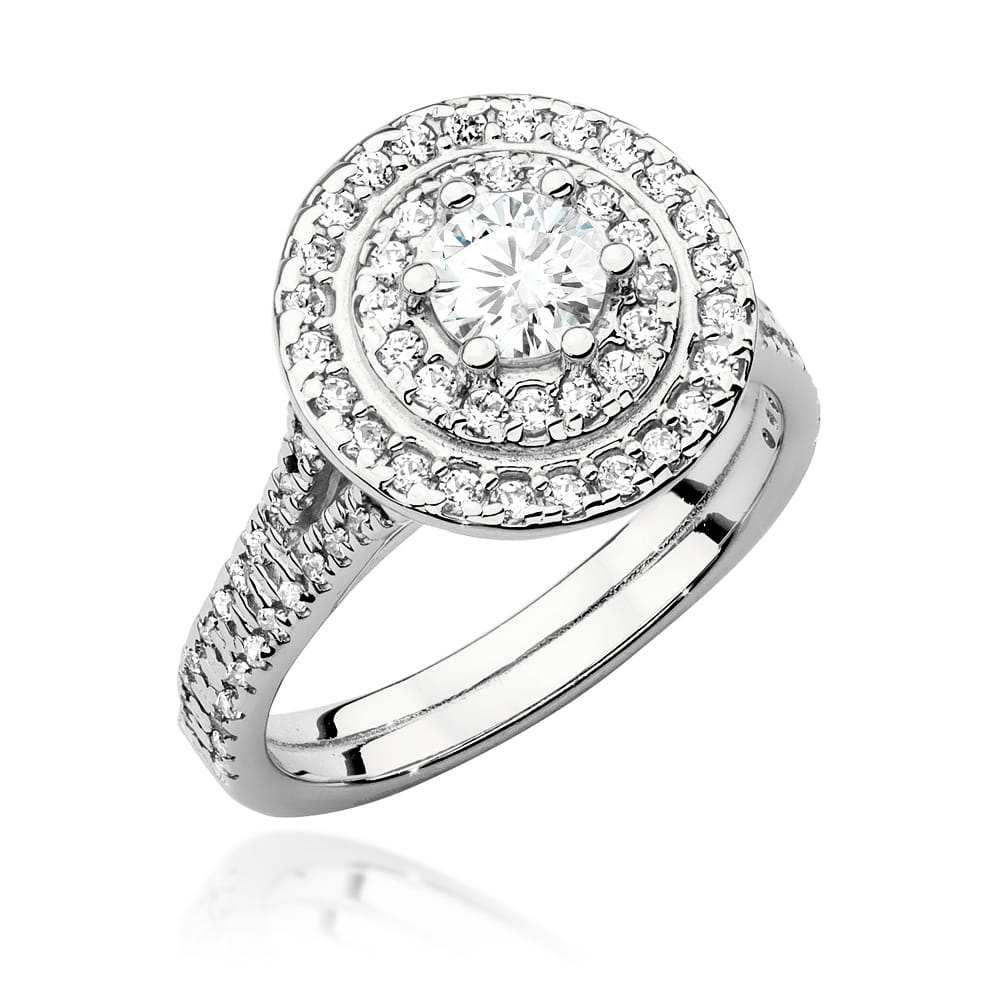 Pierścionek W549 Diament 0