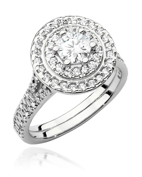 Pierścionek W549 Diament 0