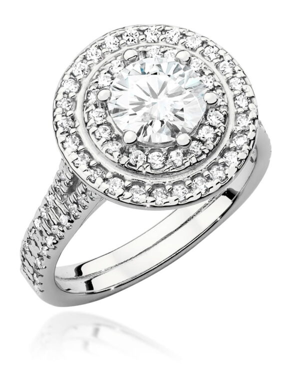 Pierścionek W549 Diament 1