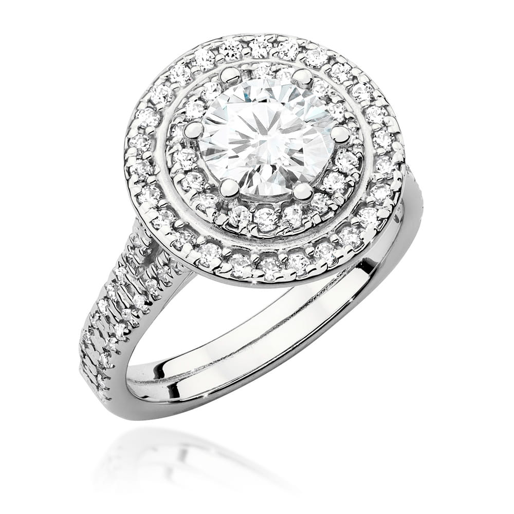 Pierścionek W549 Diament 1