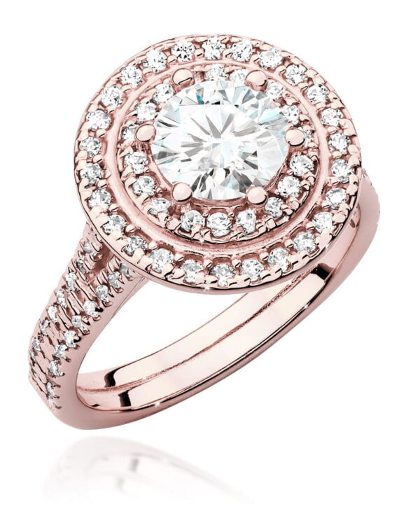 Pierścionek W549 Diament 1