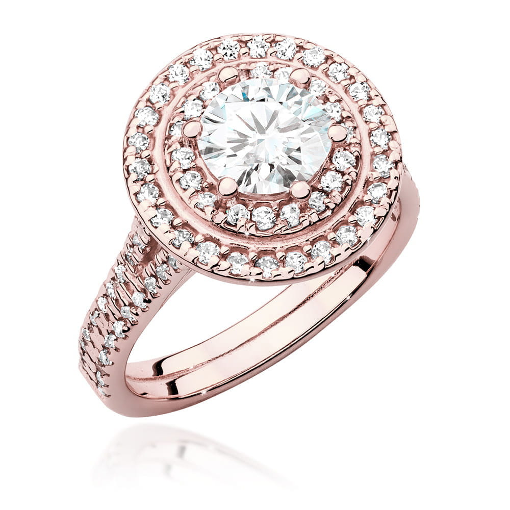 Pierścionek W549 Diament 1