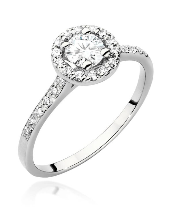 Pierścionek W551 Diament 0