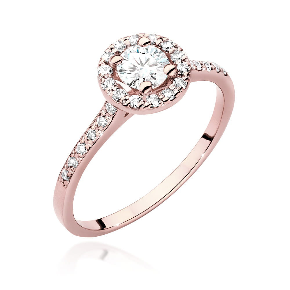 Pierścionek W551 Diament 0