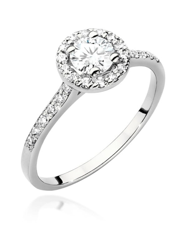 Pierścionek W551 Diament 0
