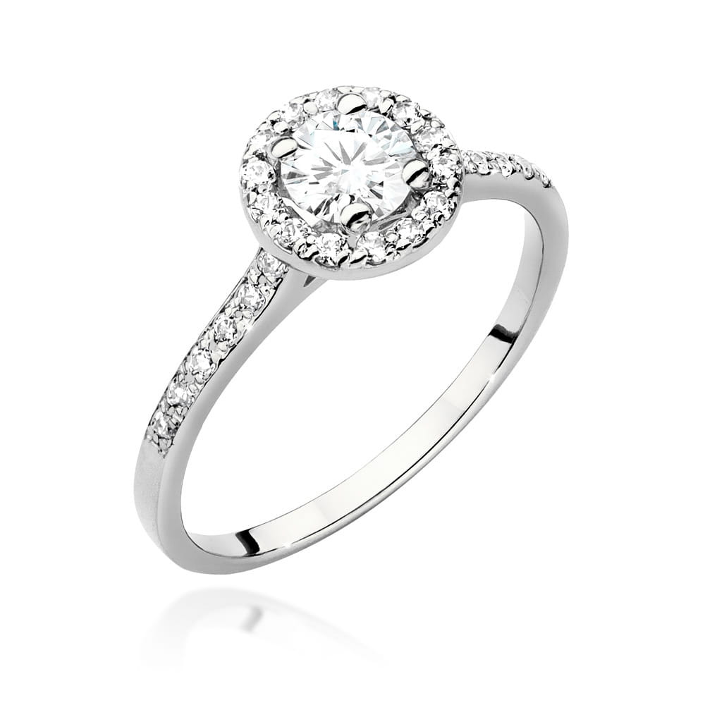 Pierścionek W551 Diament 0