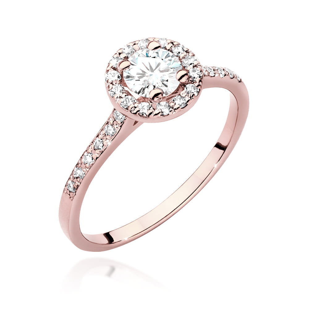 Pierścionek W551 Diament 0