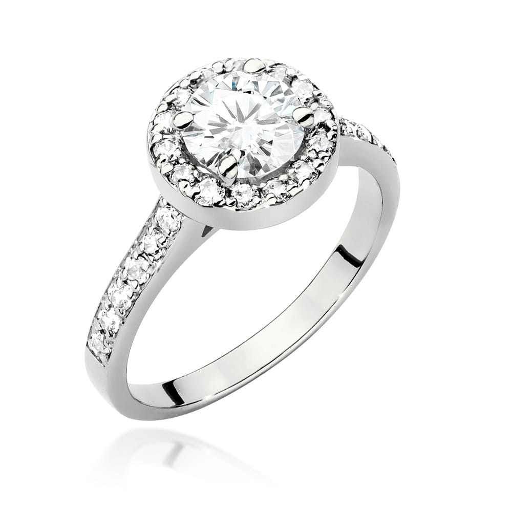 Pierścionek W551 Diament 0
