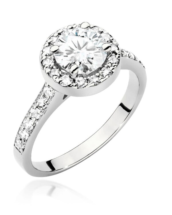 Pierścionek W551 Diament 1