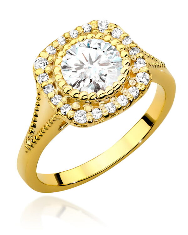 Pierścionek W552 Diament 0
